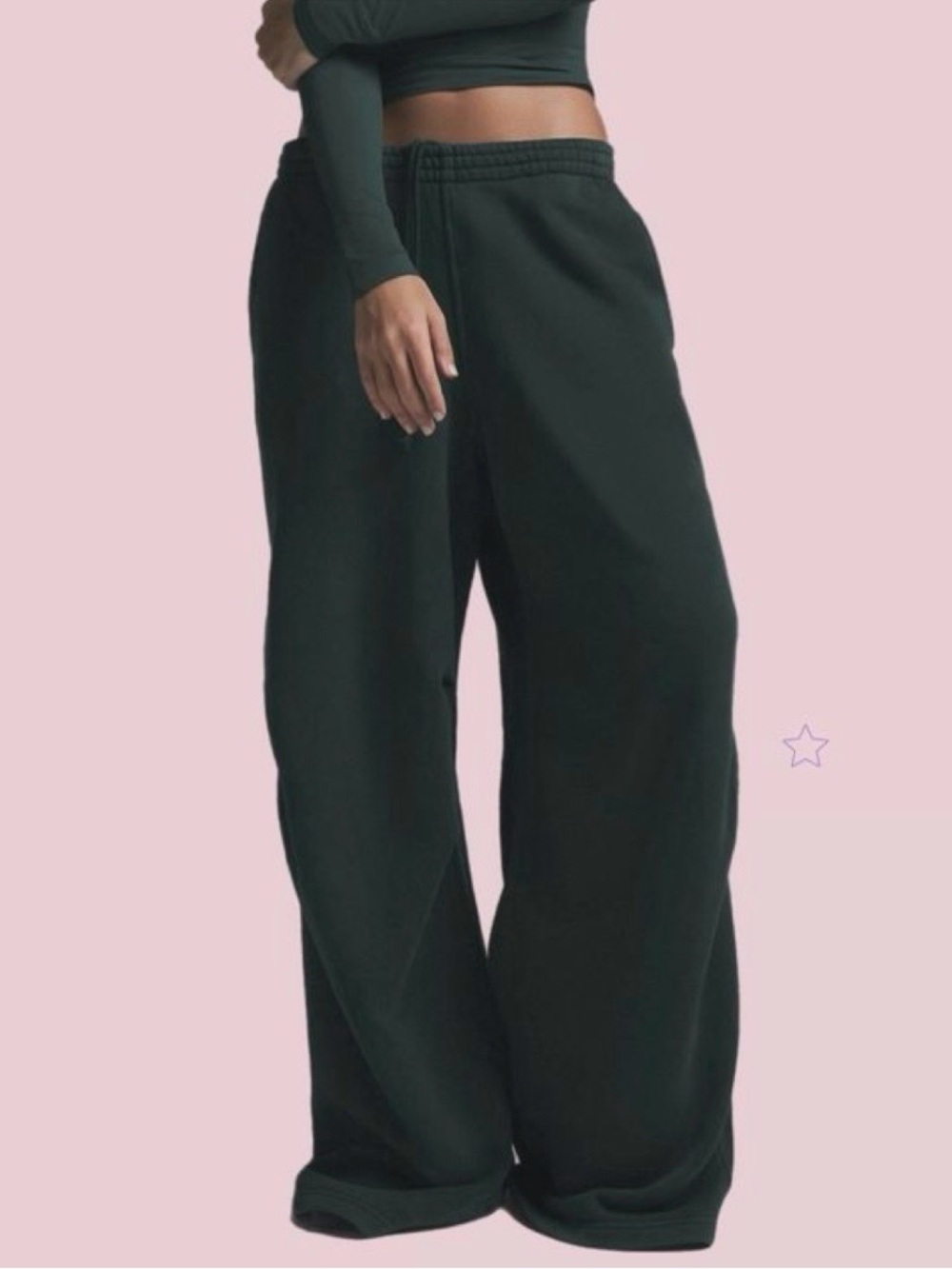 SKIMS Vintage Fleece Sweatpant in Cypress ✨